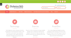 Desktop Screenshot of diabetes365.org
