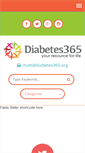 Mobile Screenshot of diabetes365.org